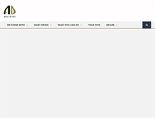 Tablet Screenshot of antardrishti.org